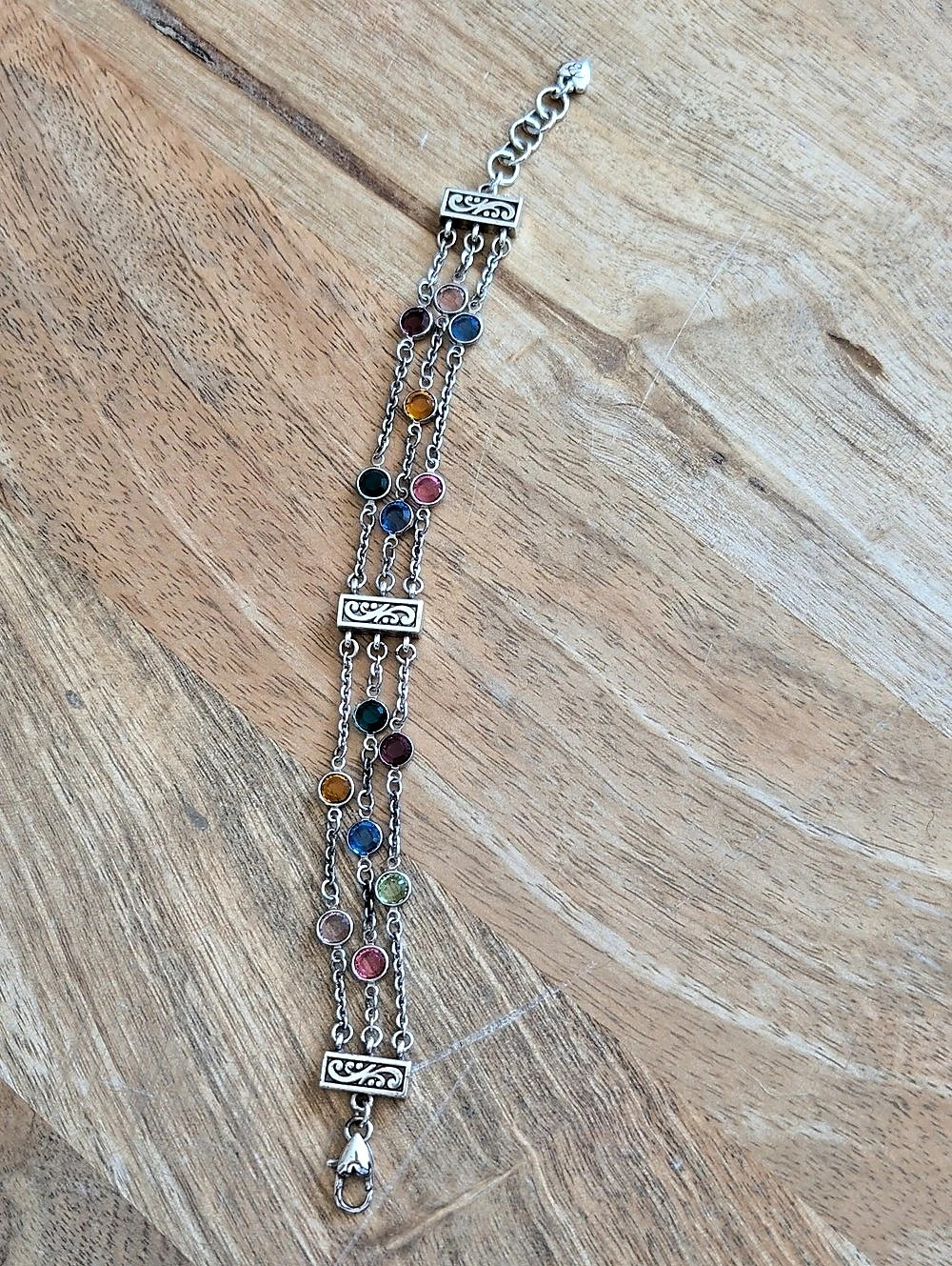 Brighton Multicolor Charm Bracelet